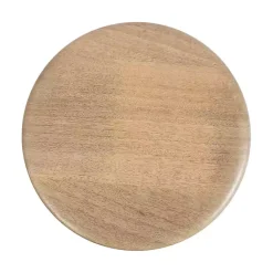 Kirklands Home Accent & End Tables|Natural Wood Tirollo Accent Table Tan