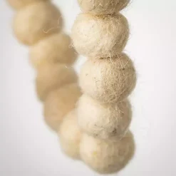 Hot Natural Wool Ball Tree Garland Christmas Tree Decorations