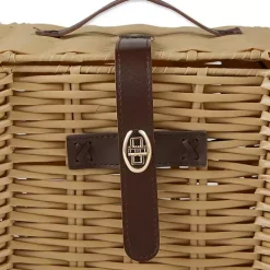 Discount Natural Woven Bone Shaped Basket, 24 in. Baskets & Boxes