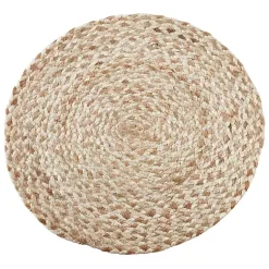 Kirklands Home Table Linens|Natural Woven Jute Placemats, Set of 4 Tan