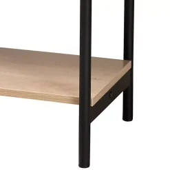 Kirklands Home Console Tables|Natural Woven Rat 2-Drawer Console Table Tan