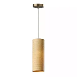 Kirklands Home Chandeliers & Pendant Lighting|Natural Woven Shade Malina Pendant Light