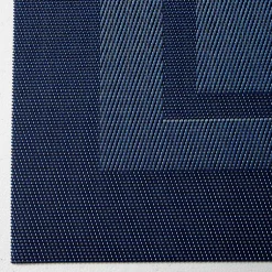 Kirklands Home Table Linens|Nautical Double Frame Placemats, Set of 6 Blue