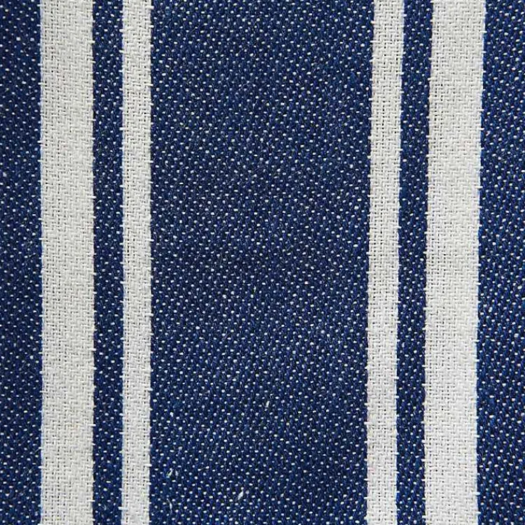 Kirklands Home Kitchen Accessories|Nautical Blue Woven Dish Towels, Set of 5