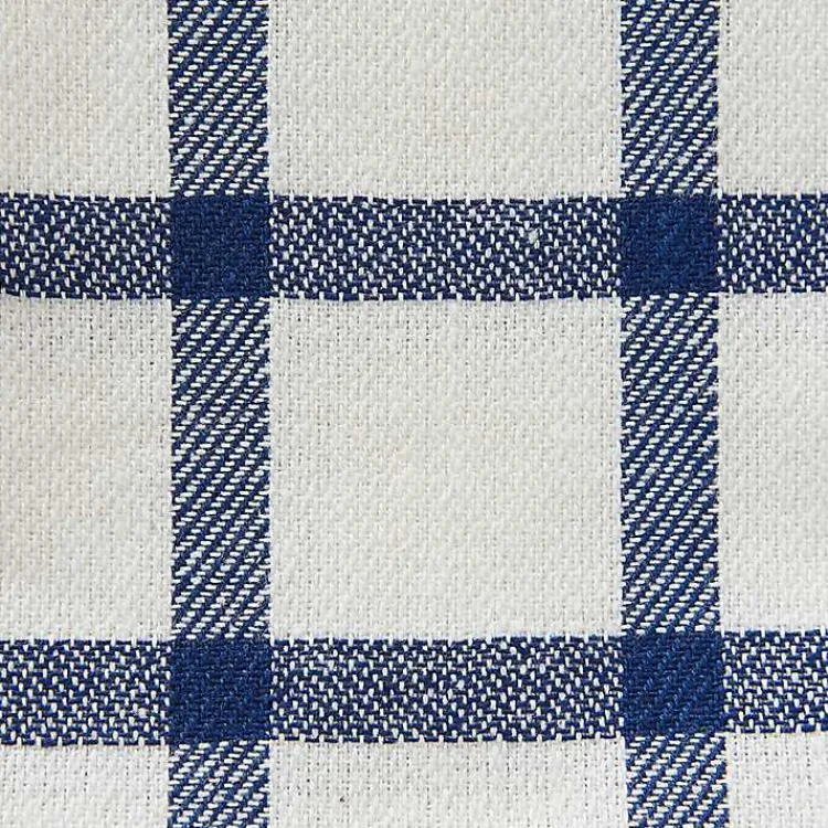 Kirklands Home Kitchen Accessories|Nautical Blue Woven Dish Towels, Set of 5