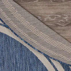 Kirklands Home Outdoor Rugs|Nautical Navigation Round Outdoor Area Rug