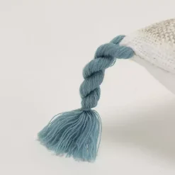 Hot Nautical Stripe & Blue Tassel Pillow Pillows