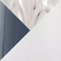 Kirklands Home Table Lamps|Navy and Silver Piper Table Lamp White