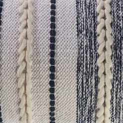 Best Navy and White Braided Accent Pillow Pillows