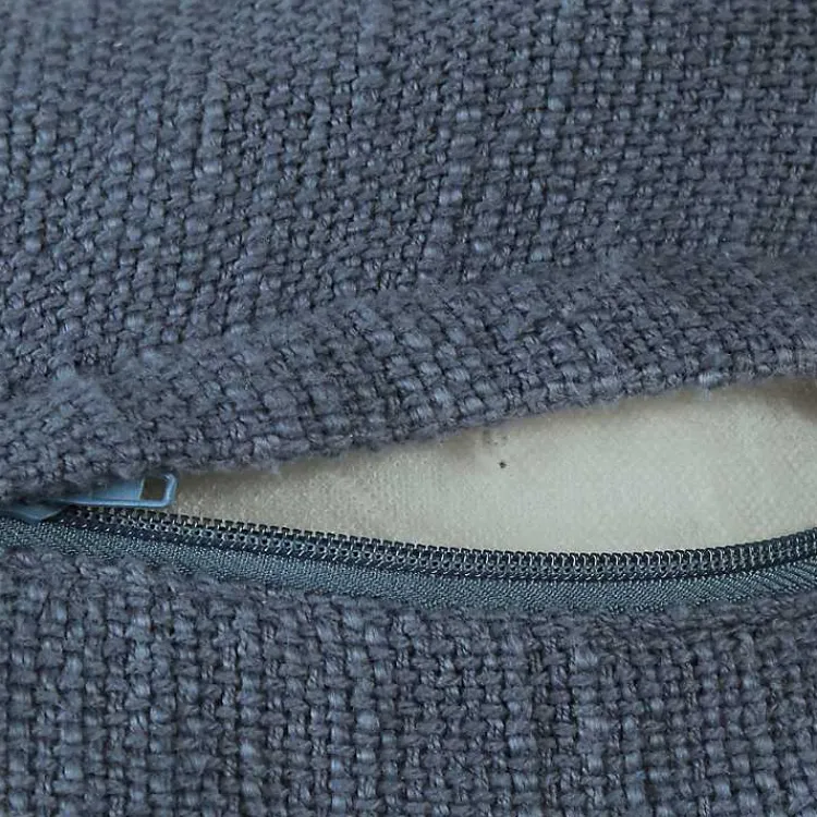 Navy Handwoven Appen Throw Pillow Pillows