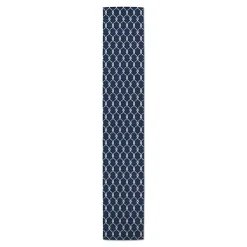 Kirklands Home Table Linens|Navy Nautical Knots Table Runner, 72 in. Blue