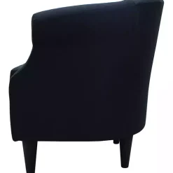 Kirklands Home Accent Chairs|Navy Rounded Accent Chair Blue