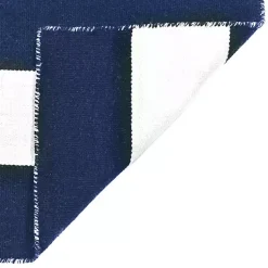 Kirklands Home Outdoor Rugs|Navy Cabana Stripe Indoor/Outdoor Runner, 2x8