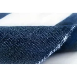 Kirklands Home Outdoor Rugs|Navy Cabana Stripe Indoor/Outdoor Runner, 2x8