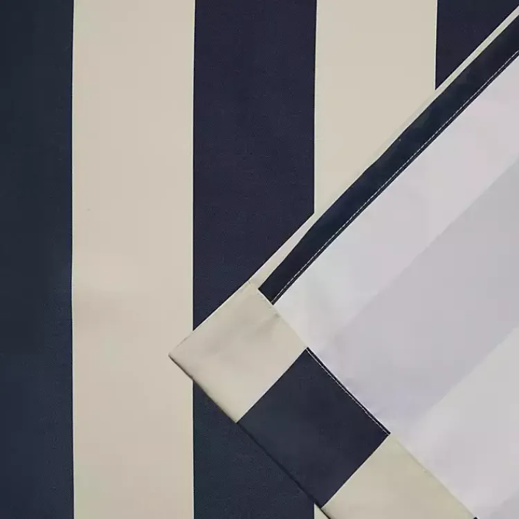 Kirklands Home Outdoor Curtains|Navy Canopy Outdoor Curtain Panel Set, 96 in.