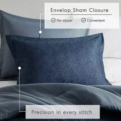 Kirklands Home Comforters|Navy Chambray 2-pc. Twin/Twin XL Comforter Set Blue