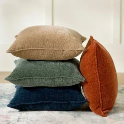 Online Navy Chenille Leopard Throw Pillow Pillows