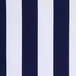Kirklands Home Outdoor Curtains|Navy Coastal Stripe Outdoor Curtain Panel, 84 in.