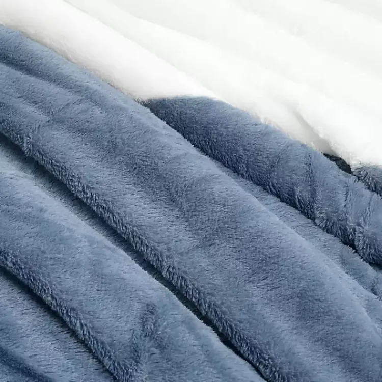 Kirklands Home Comforters|Navy Color Block 3-pc. Full/Queen Comforter Set Blue