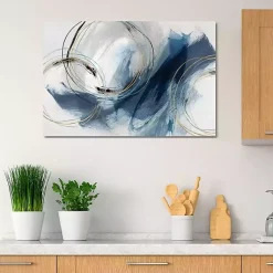 Kirklands Home Canvas Art|Navy Detour Canvas Art Print