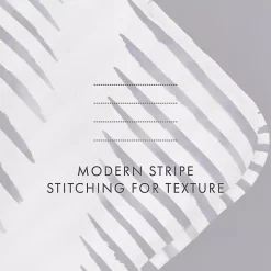 Kirklands Home Quilts|Navy Diamond Line Reversible 3-pc. Queen Quilt Set