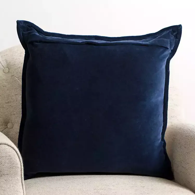 Best Navy Diamond Velvet Pillow Pillows
