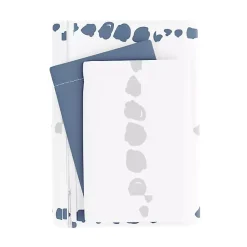 Kirklands Home Duvets|Navy Dots Reversible 3-pc. King Duvet Cover Set
