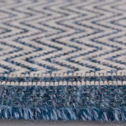 Kirklands Home Outdoor Rugs|Navy Dunedin Indoor/Outdoor Area Rug, 7x9 Blue