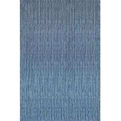 Kirklands Home Outdoor Rugs|Navy Intertwine Indoor/Outdoor Area Rug, 6x9 Blue