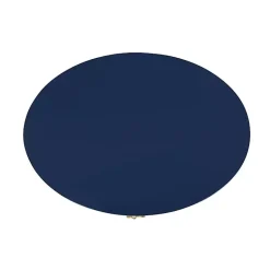 Kirklands Home Accent & End Tables|Navy Oval Decklyn Accent Table Blue