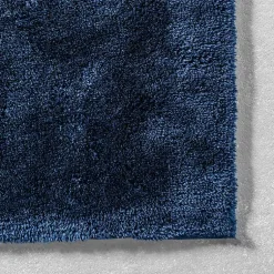 Kirklands Home Area Rugs|Navy Shag Washable Area Rug, 5x8 Blue