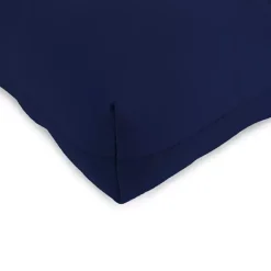 Kirklands Home Outdoor Cushions & Pillows|Navy Tufted Outdoor Chair Cushions, Set of 2 Blue