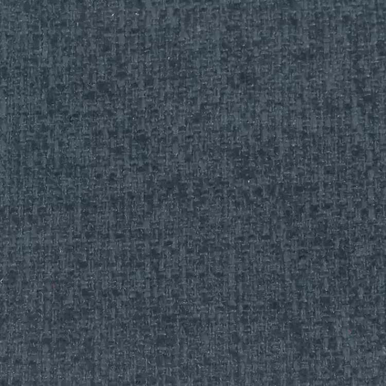 Kirklands Home Benches & Ottomans|Navy Upholstered Round Storage Ottoman Blue