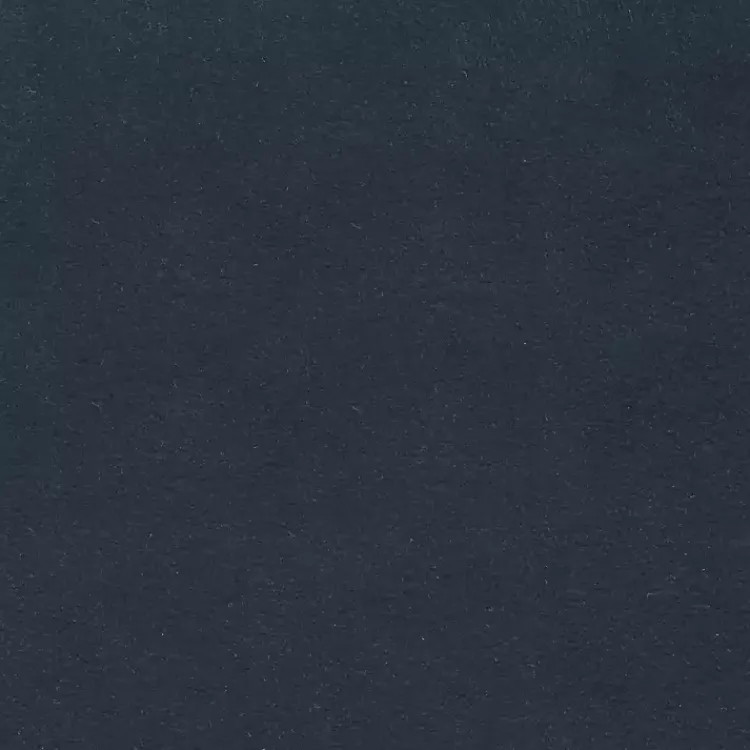 Kirklands Home Benches & Ottomans|Navy Velvet Upholstered Round Storage Ottoman Blue