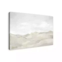 Kirklands Home Canvas Art|Neutral Abstract Canvas Art Print, 48x32 in. Gray
