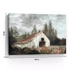 Neutral Barn Canvas Art Print, 40x30 in. Fall