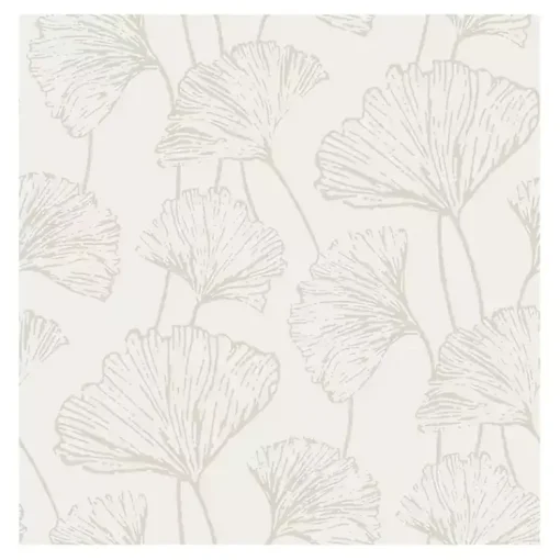 Kirklands Home Wall Murals & Wallpaper|Neutral Botanical Peel and Stick Wallpaper