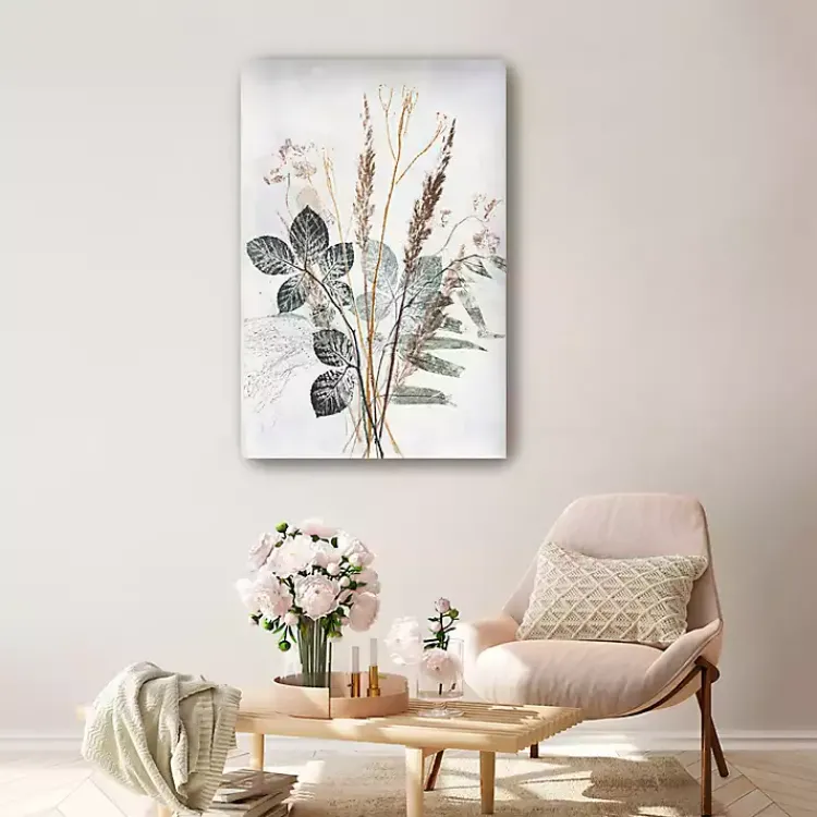Kirklands Home Canvas Art|Neutral Bouquet Canvas Art Print