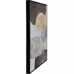 Kirklands Home Canvas Art|Neutral Bubbles I Framed Canvas Art Print