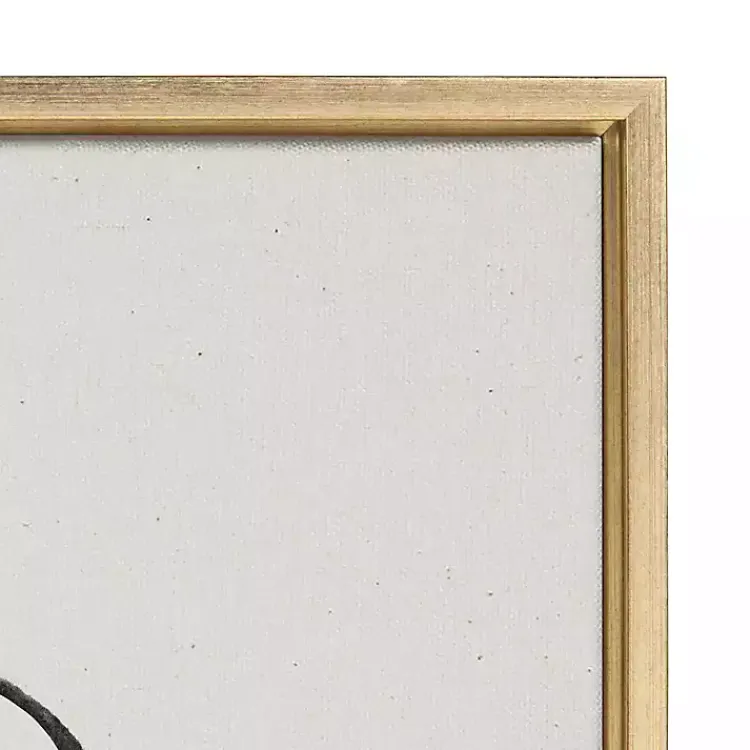 Kirklands Home Canvas Art|Neutral Circles Framed Canvas Art Prints, Set of 2