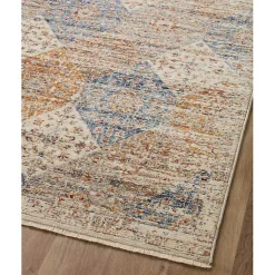 Kirklands Home Area Rugs|Neutral Diamond Patchwork Area Rug, 7x10