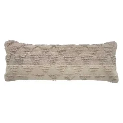 Neutral Gradient Diamonds Lumbar Pillow Pillows