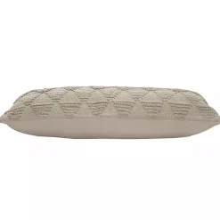 Neutral Gradient Diamonds Lumbar Pillow Pillows