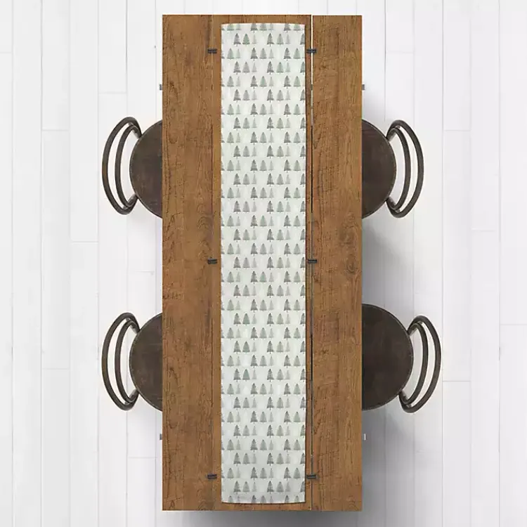 Outlet Neutral Tree Pattern Table Runner Christmas Dining & Entertaining