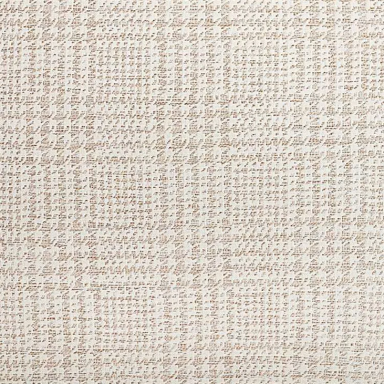 Kirklands Home Accent Chairs|Neutral Houndstooth 2-pc. Chair and Ottoman Set Tan