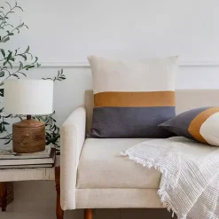 Neutral Modern Stripe Pillow Pillows
