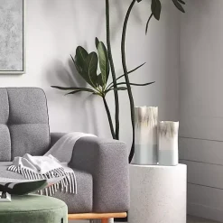 New Neutral Ombre Ceramic Vase, 12 in. Vases