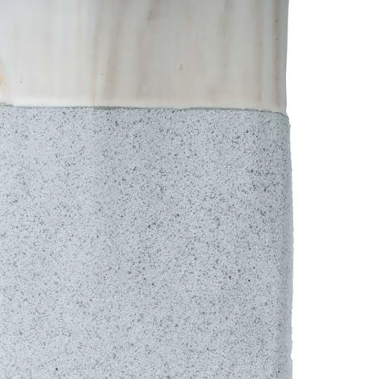 Clearance Neutral Ombre Ceramic Vase, 16 in. Vases