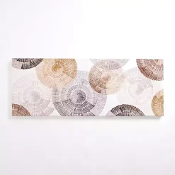 Kirklands Home Canvas Art|Neutral Orbit Abstract Canvas Art Print