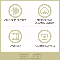 Kirklands Home Duvets|Neutral Oversized 3-pc. Queen Duvet Cover Set Tan